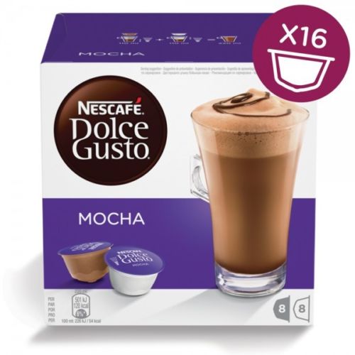 Juego de 16 cápsulas Mocha Dolce Gusto