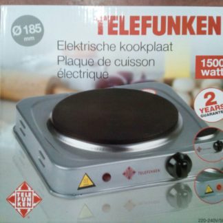 PLACA COCION ELECTRICA 1 FUEGO TELEFUNKEN