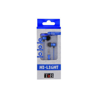 AURICULARES TNB METAL AZUL HI LIGHT 3.5 ESLIGHTBL