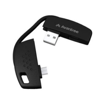CABLE AVANTREE DE CARGA USB A MICRO USB FORMATO LLAVERO