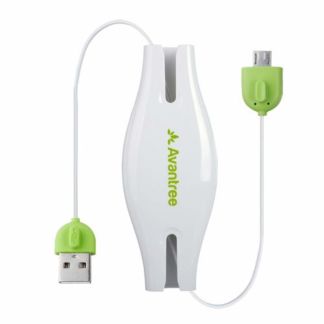CABLE AVANTREE DE CARGA USB A MICRO USB FORMATO RETRACTIL