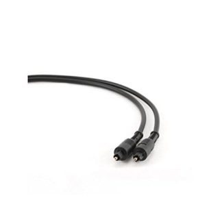 CABLE IGGUAL AUDIO OPTICO TOSLINK 1 MT NEGRO