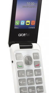 TELEFONO MOVIL ALCATEL 2051D BLANCO SENIOR DUAL