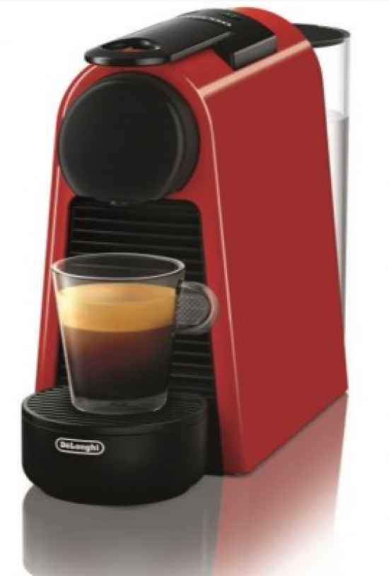 CAFETERA DELONGHI EN85R NESPRESSO ESSENZA MINI ROJA